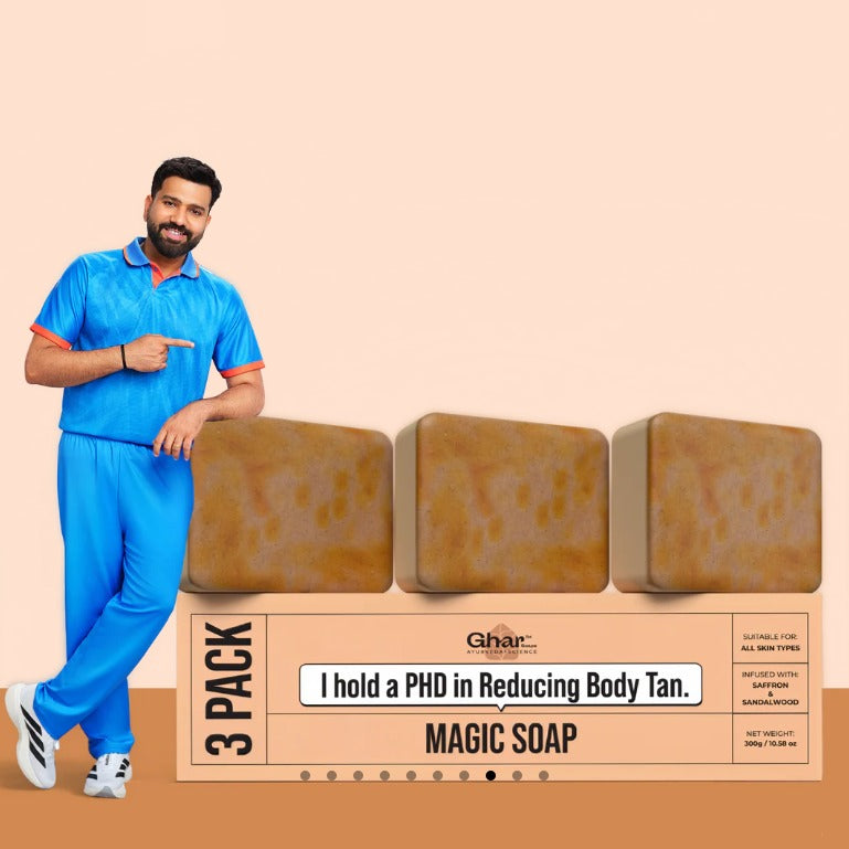 Magic Soap (Sandal Wood and Saffron Soap)